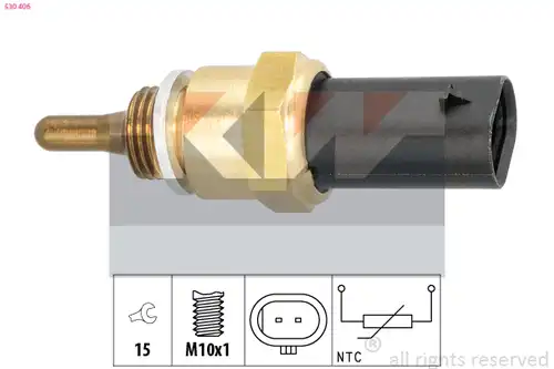 датчик, темература на маслото KW 530 406