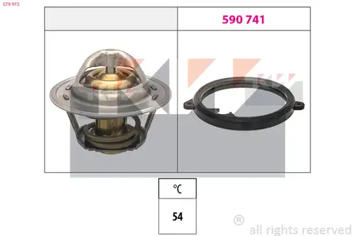 термостат, охладителна течност KW 579 972