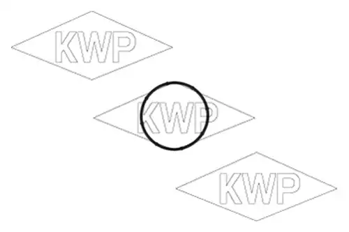 водна помпа, охлаждане на двигателя KWP 101405