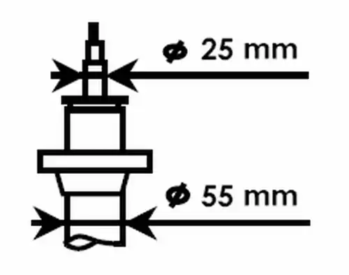 амортисьор KYB 325700