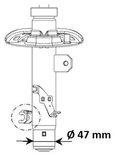 амортисьор KYB 3338013