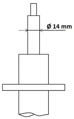 амортисьор KYB 3418009