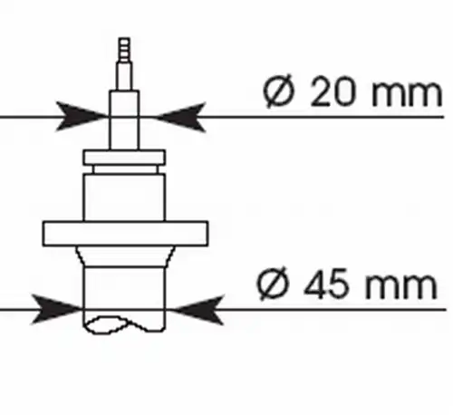 амортисьор KYB 373019