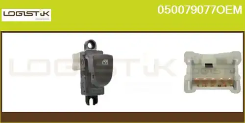 ключ(бутон), стъклоповдигане LGK 050079077OEM