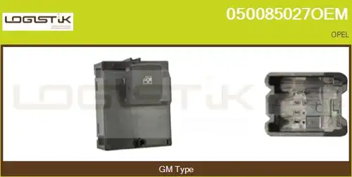 ключ(бутон), стъклоповдигане LGK 050085027OEM