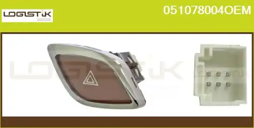 ключ за аварийни мигачи LGK 051078004OEM