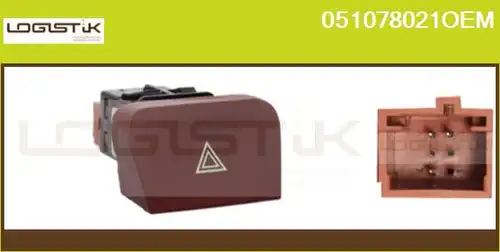 ключ за аварийни мигачи LGK 051078021OEM