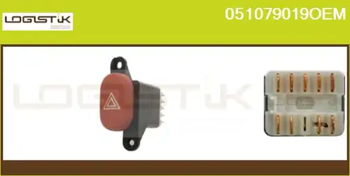 ключ за аварийни мигачи LGK 051079019OEM