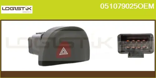 ключ за аварийни мигачи LGK 051079025OEM