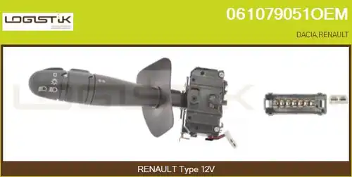 превключвател на кормилната колона LGK 061079051OEM
