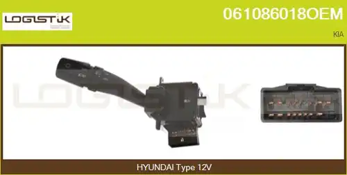 превключвател на кормилната колона LGK 061086018OEM