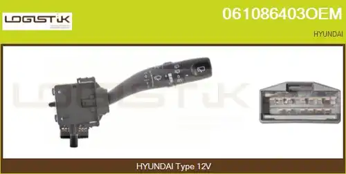 превключвател на кормилната колона LGK 061086403OEM