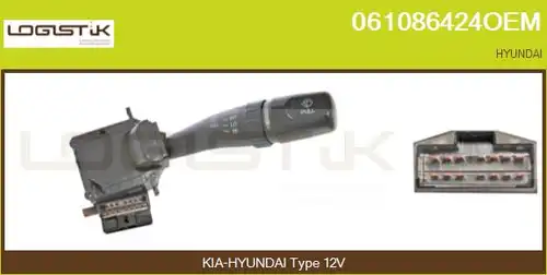 превключвател на кормилната колона LGK 061086424OEM