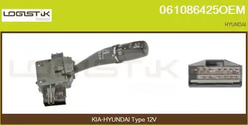 превключвател на кормилната колона LGK 061086425OEM