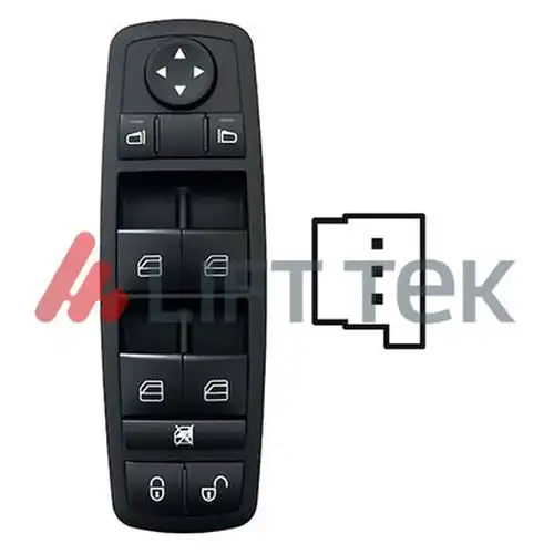 ключ(бутон), стъклоповдигане LIFT-TEK LTMEB76002