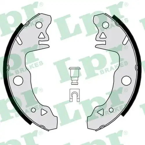 комплект спирачна челюст LPR 00510
