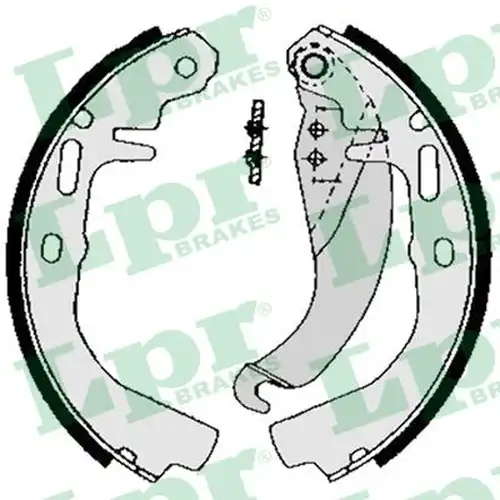 комплект спирачна челюст LPR 02500