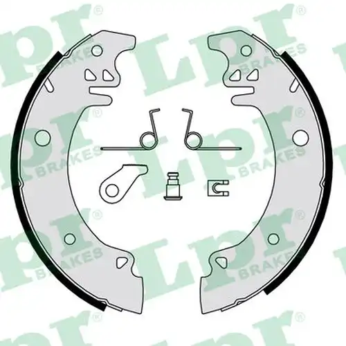 комплект спирачна челюст LPR 02751
