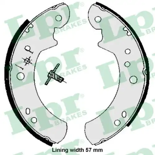 комплект спирачна челюст LPR 05060B