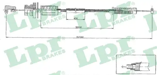 жило за газ LPR C0079A