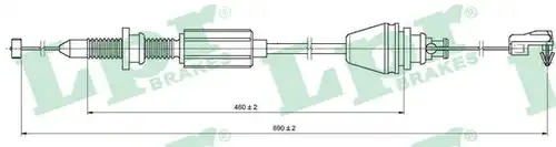 жило за газ LPR C0147A