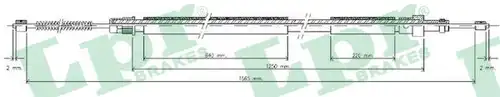 жило за ръчна спирачка LPR C0617B