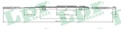 жило за ръчна спирачка LPR C0939B