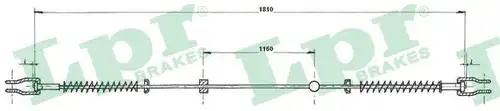 жило за ръчна спирачка LPR C0987B