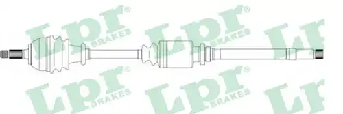 полуоска LPR DS16056