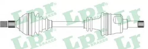 полуоска LPR DS16057