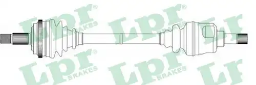 полуоска LPR DS16092