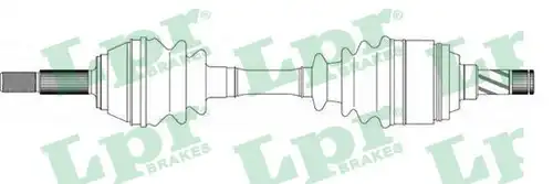 полуоска LPR DS37004