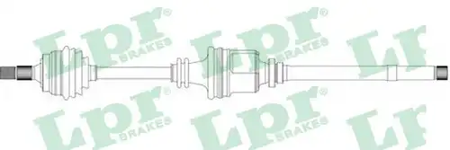 полуоска LPR DS38007