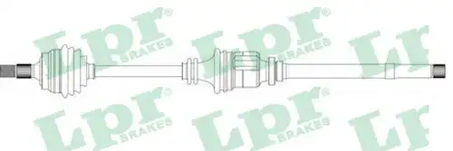 полуоска LPR DS38028