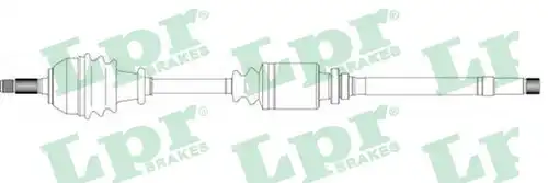 полуоска LPR DS38042