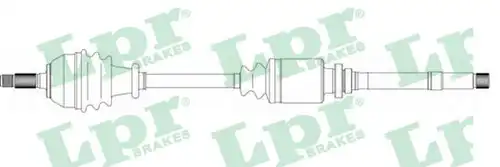 полуоска LPR DS38072