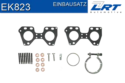 монтажен комплект, изпускателен колектор LRT EK823