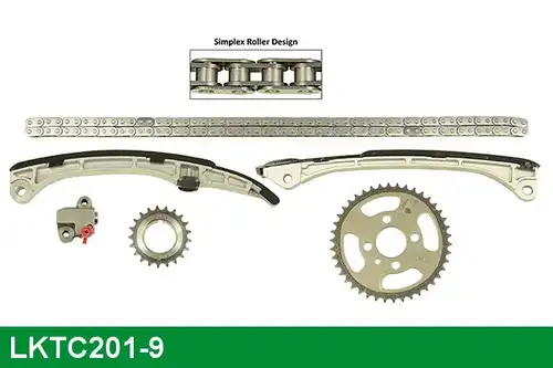 комплект ангренажна верига LUCAS LKTC201-9