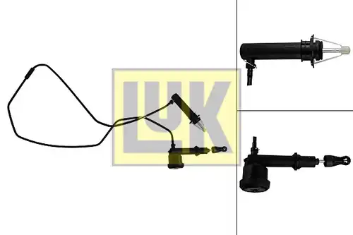 комплект долна/горна помпа на съединител, съедините LuK 513 0066 10