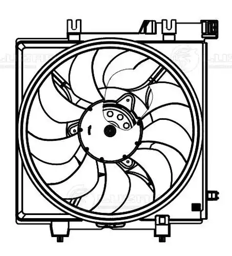 вентилатор, охлаждане на двигателя LUZAR LFK 2213