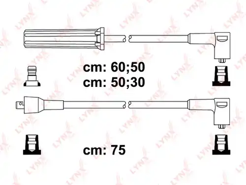 комплект запалителеи кабели LYNXauto SPC6515