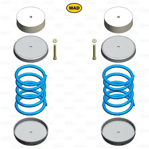 комплект за ходовата част, пружини MADDVSE HV-068250