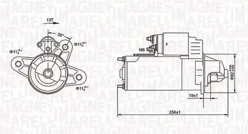 стартер MAGNETI MARELLI 063720977010