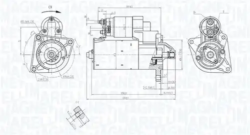 стартер MAGNETI MARELLI 063721447010