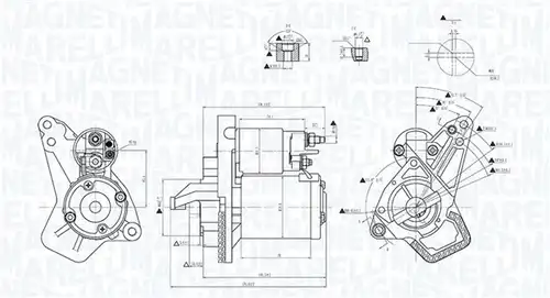 стартер MAGNETI MARELLI 063726262010