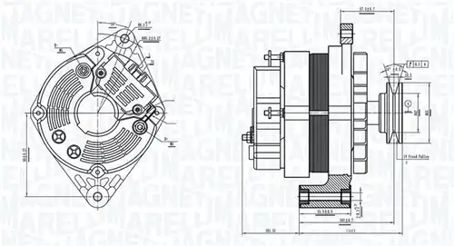 генератор MAGNETI MARELLI 063730375010