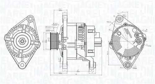 генератор MAGNETI MARELLI 063731084010