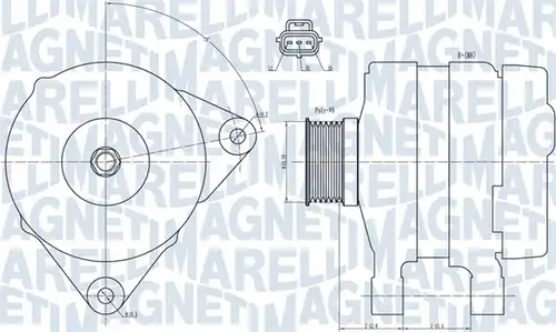 генератор MAGNETI MARELLI 063731834010