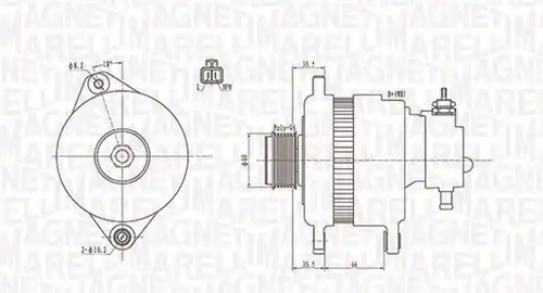 генератор MAGNETI MARELLI 063731900010