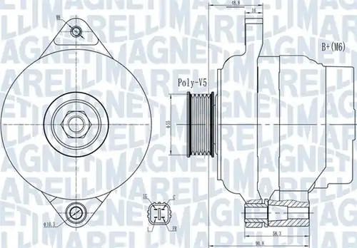 генератор MAGNETI MARELLI 063732004010